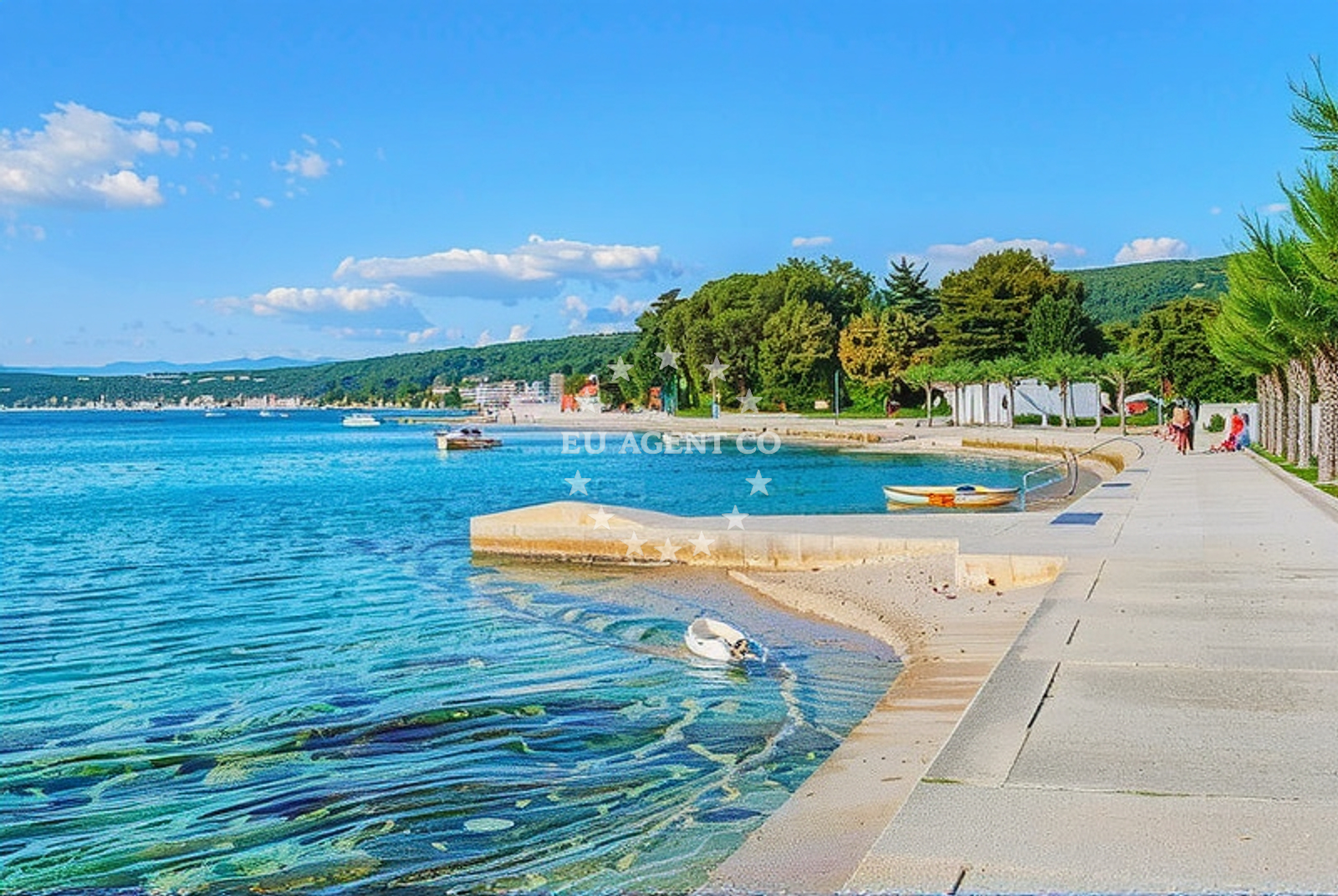 Additional view of Punat beach II in Buka ulica 15, Punat