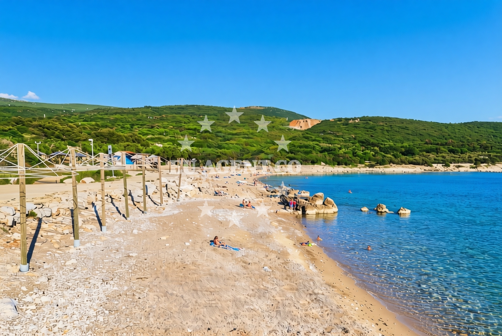 Additional view of Punat (Krk): beaches and coves (10) in Punat (Krk)