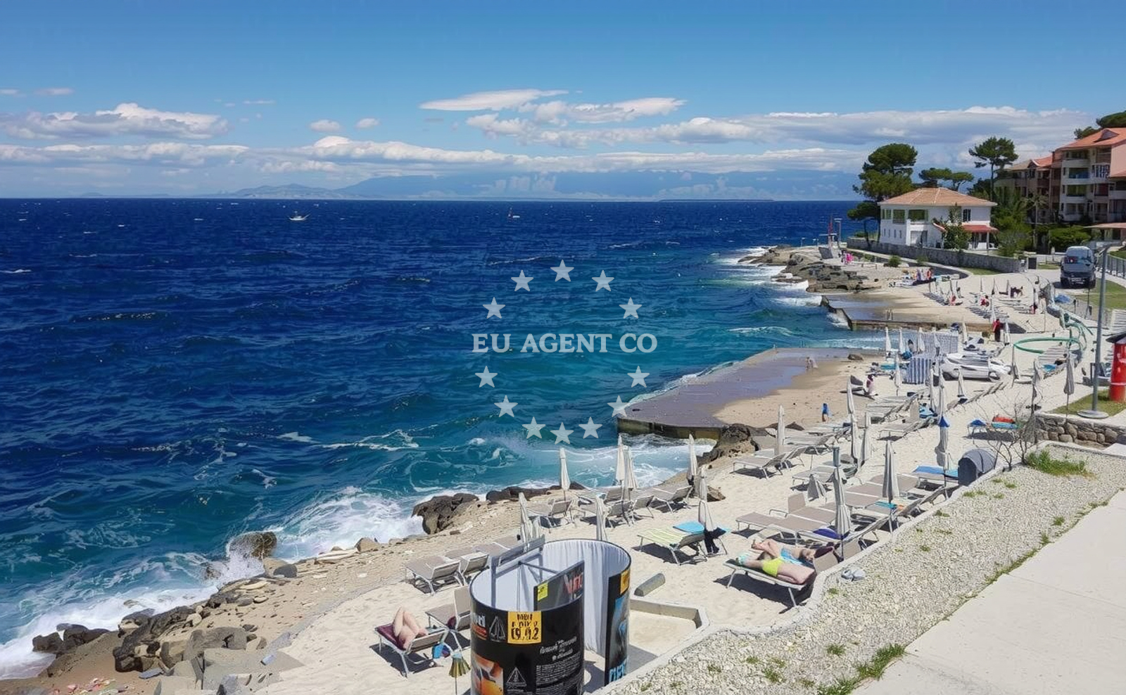 Additional view of Punta beach in otok Mali Lošinj Apartmaji Punta, Veli Lošinj