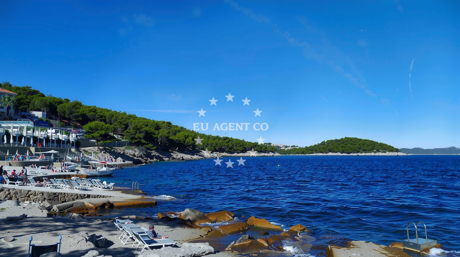 Additional view of Punta beach in otok Mali Lošinj Apartmaji Punta, Veli Lošinj