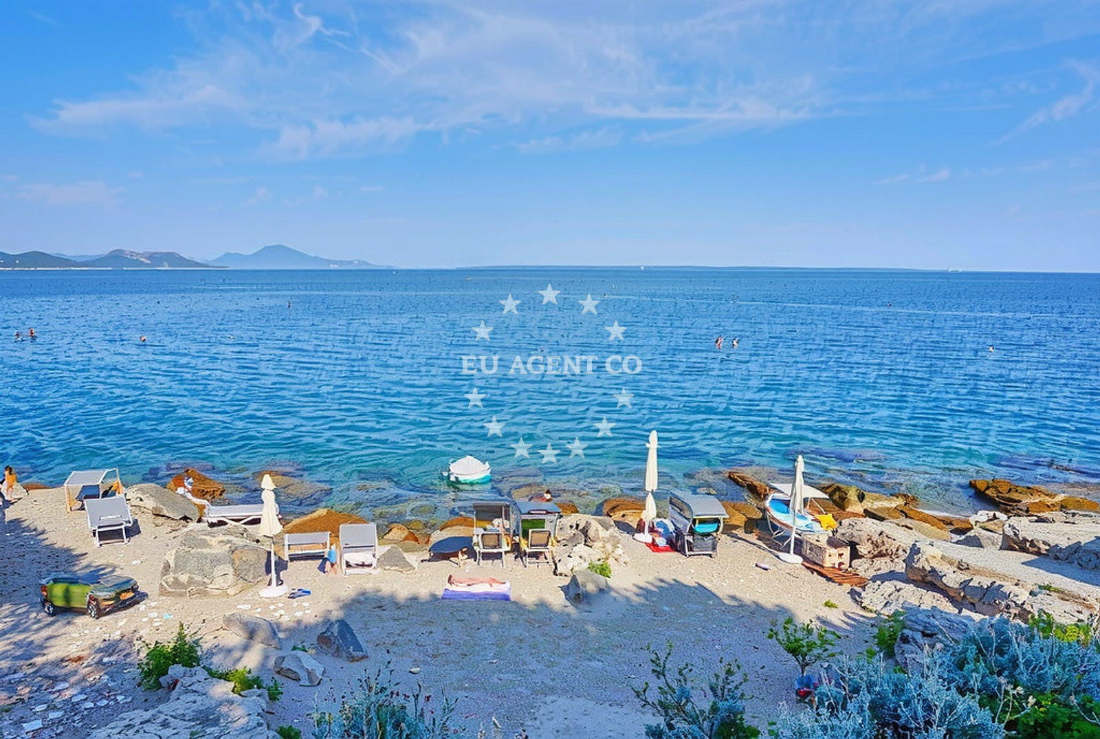 Additional view of Punta beach in otok Mali Lošinj Apartmaji Punta, Veli Lošinj