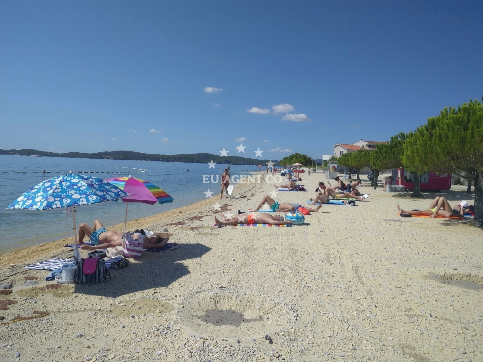 Additional view of Punta Bibinje beach in Ulica kraj Punte 12, Bibinje