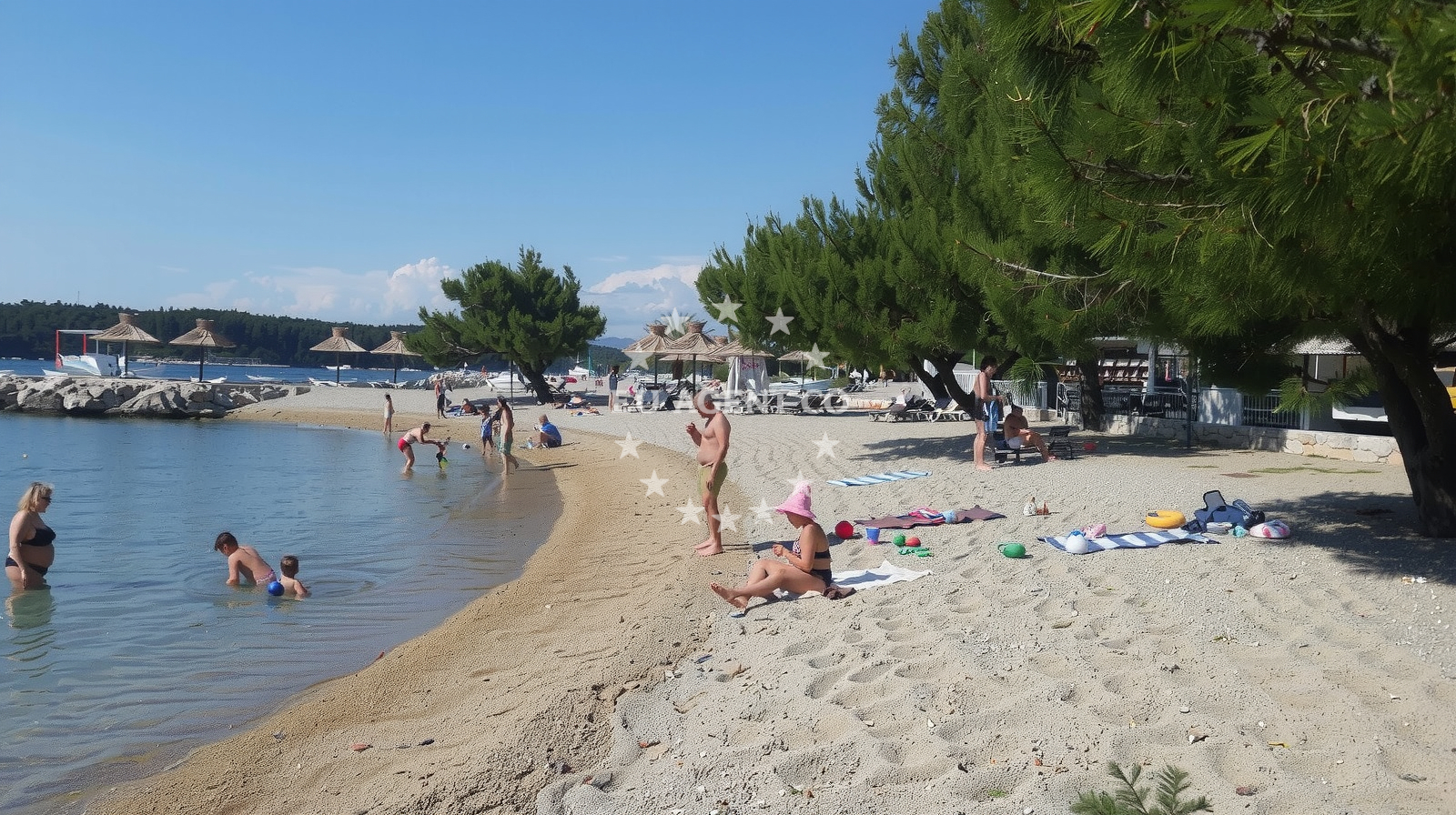 Additional view of Punta Debi beach in Buka ulica 15, Punat