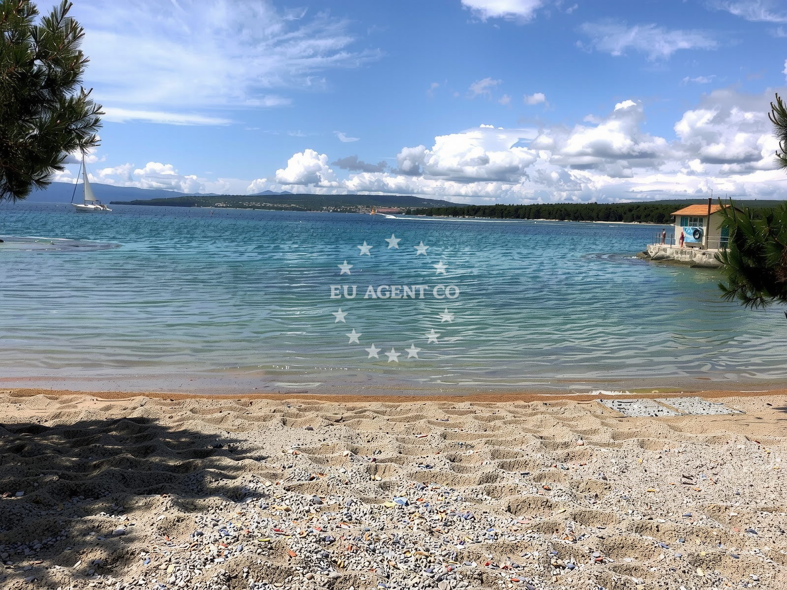Additional view of Punta Debi beach in Buka ulica 15, Punat