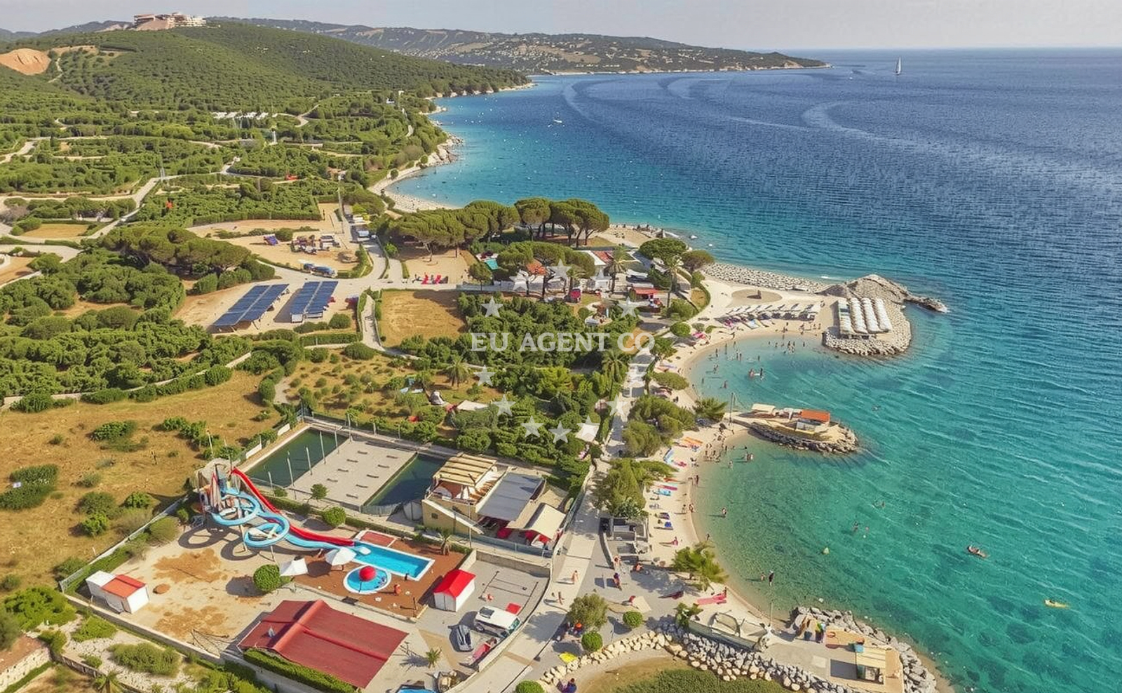 Additional view of Punta Debi beach in Buka ulica 15, Punat