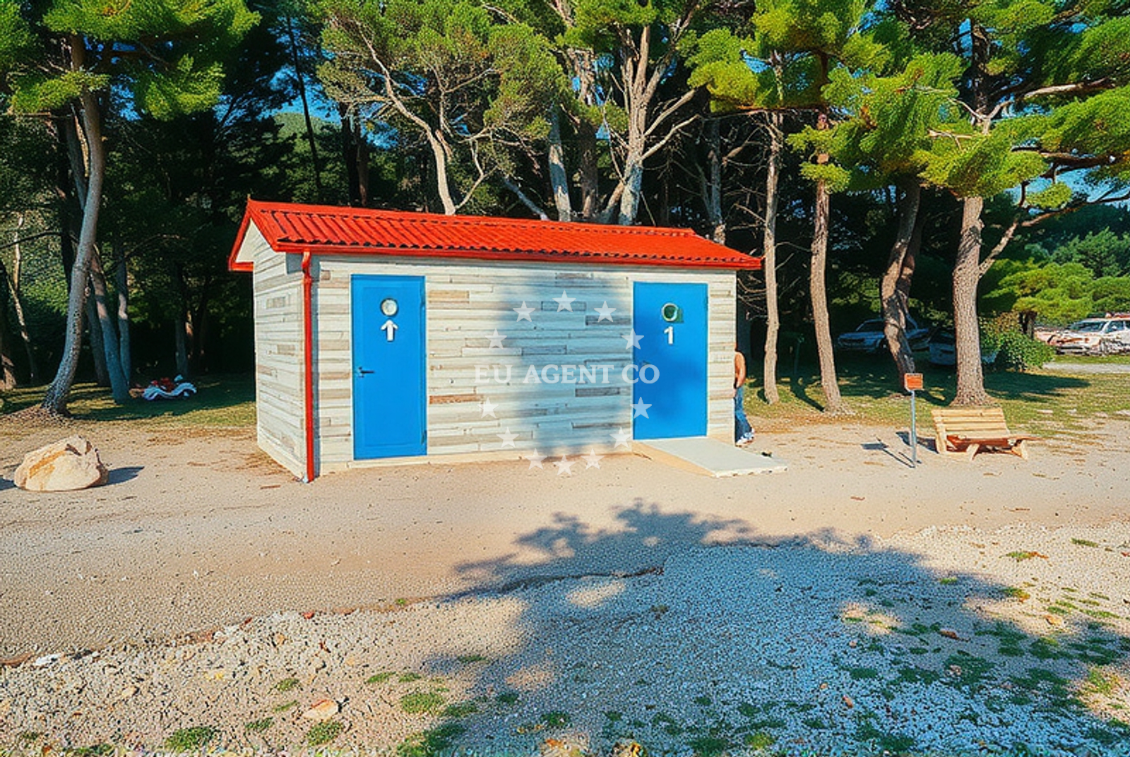 Additional view of Punta Debi beach in Buka ulica 15, Punat