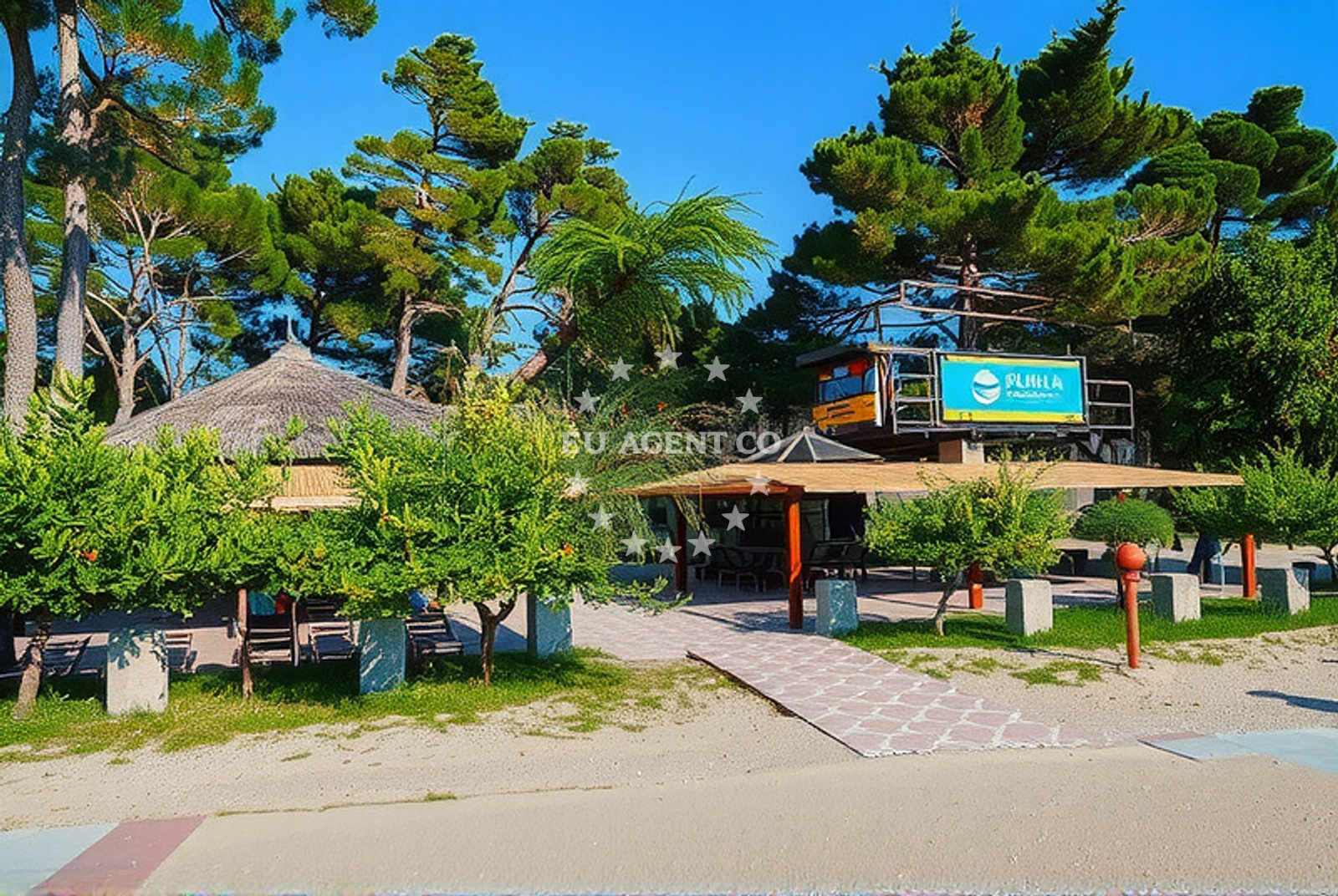 Additional view of Punta Debi beach in Buka ulica 15, Punat