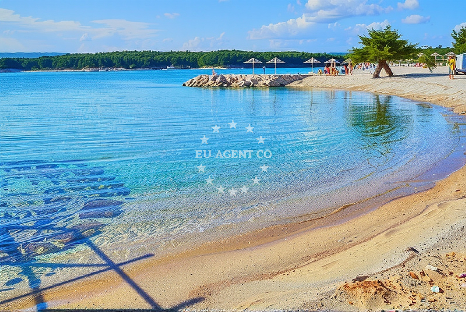 Additional view of Punta Debi beach in Buka ulica 15, Punat