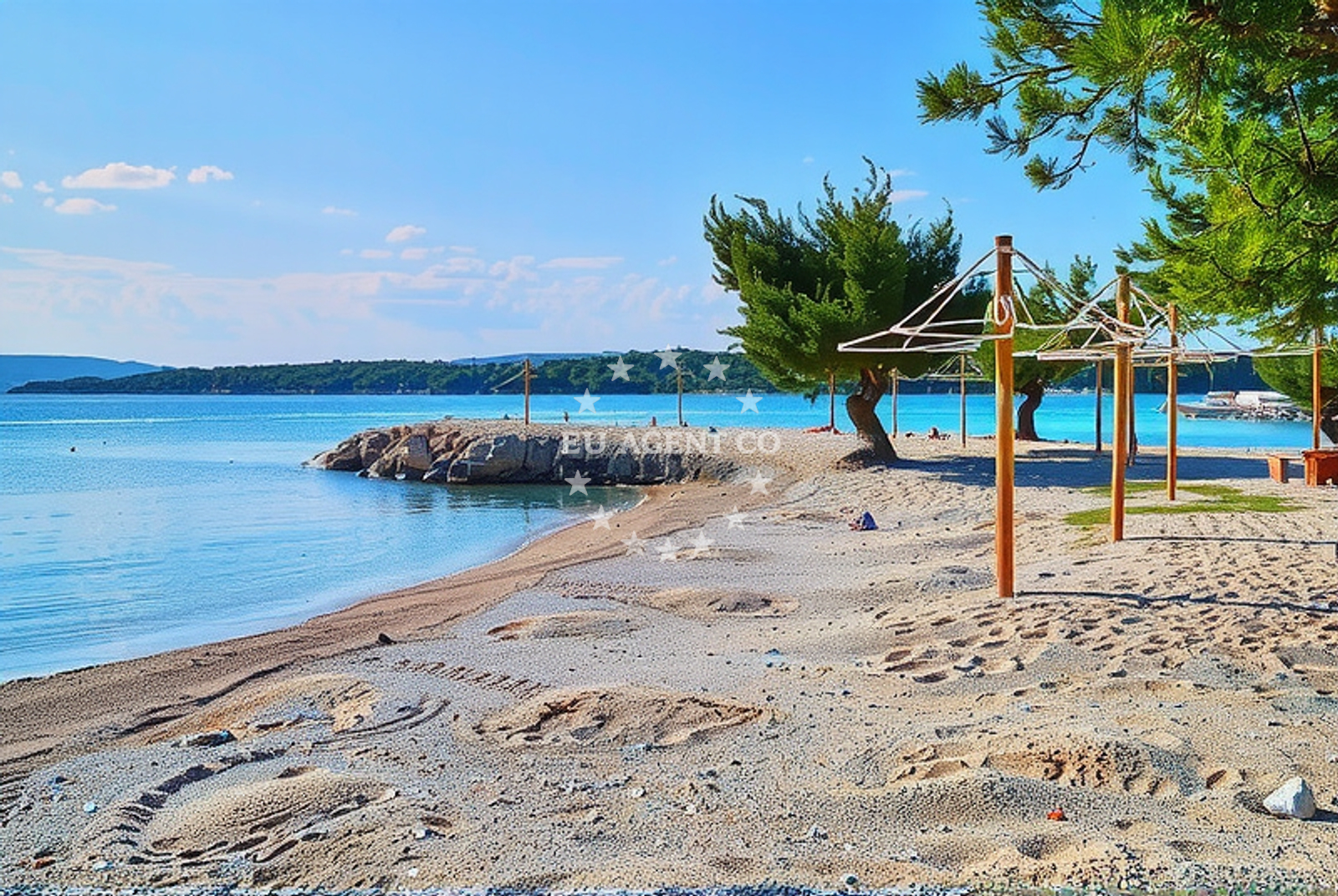 Additional view of Punta Debi beach in Buka ulica 15, Punat