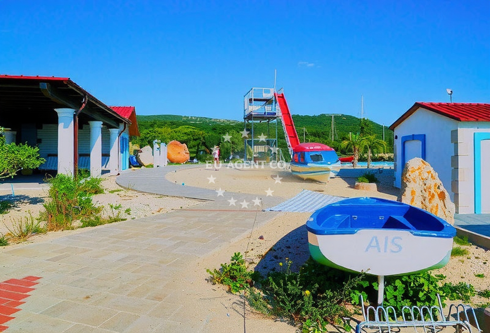 Additional view of Punta Debi beach in Buka ulica 15, Punat