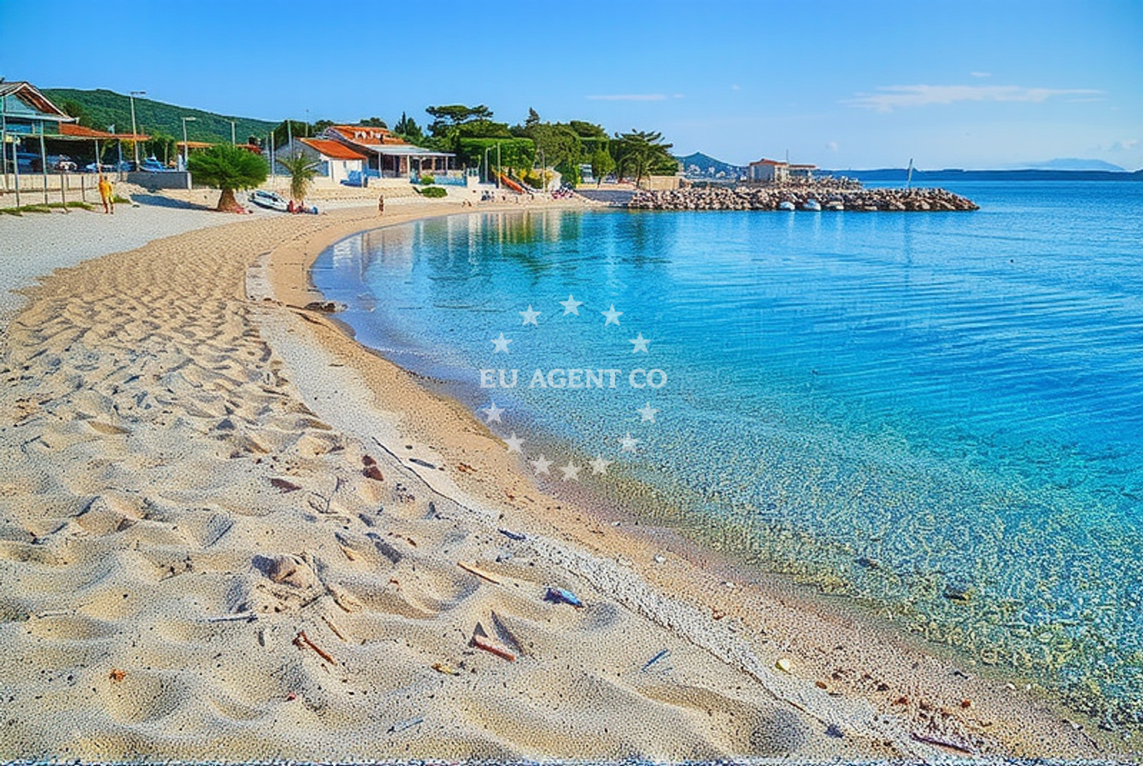 Additional view of Punta Debi beach in Buka ulica 15, Punat