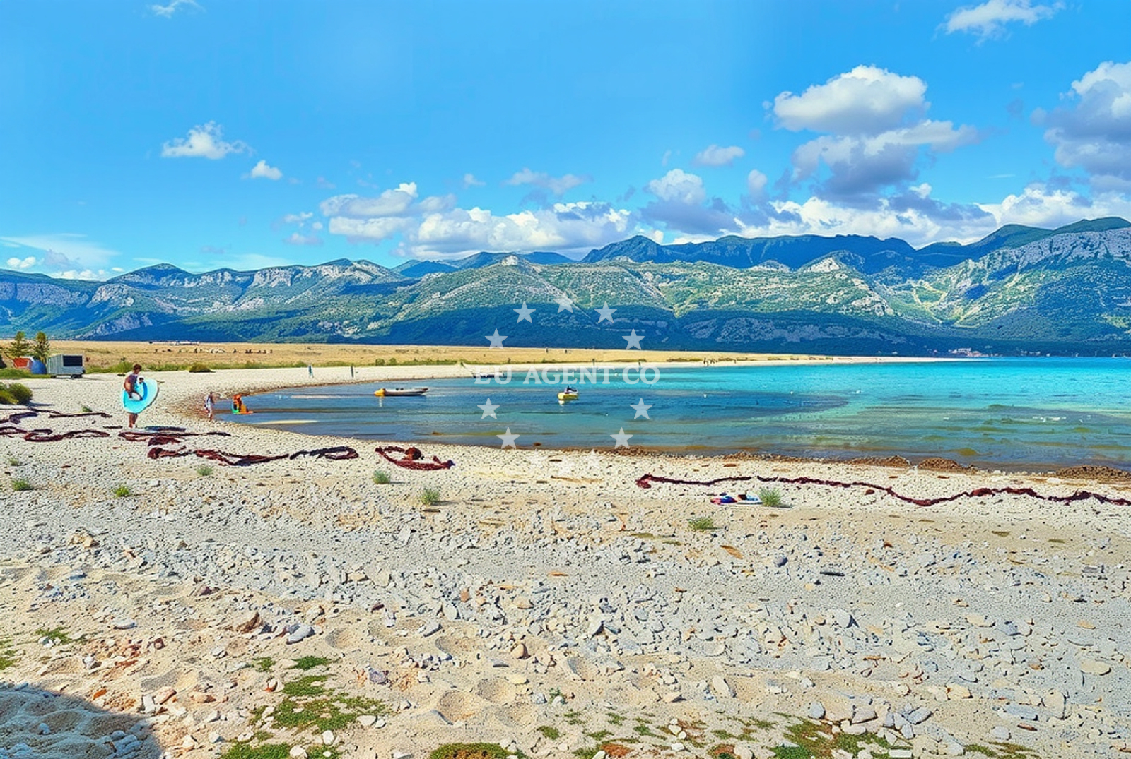 Overview of Punta (Dragunica), Ražanac Beach in Punta (Dragunica)