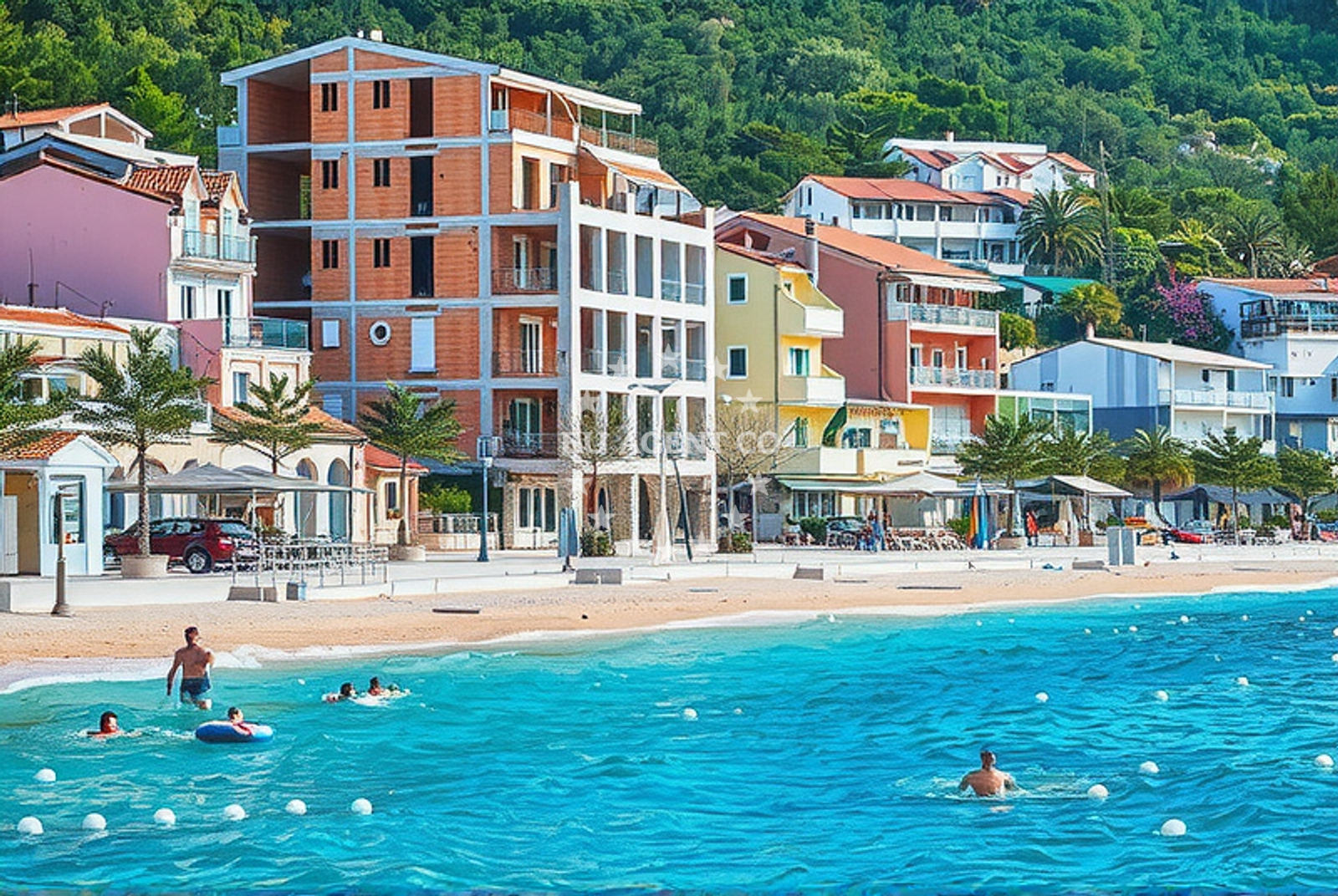 Additional view of Punta II beach in igrane 206/A, Igrane