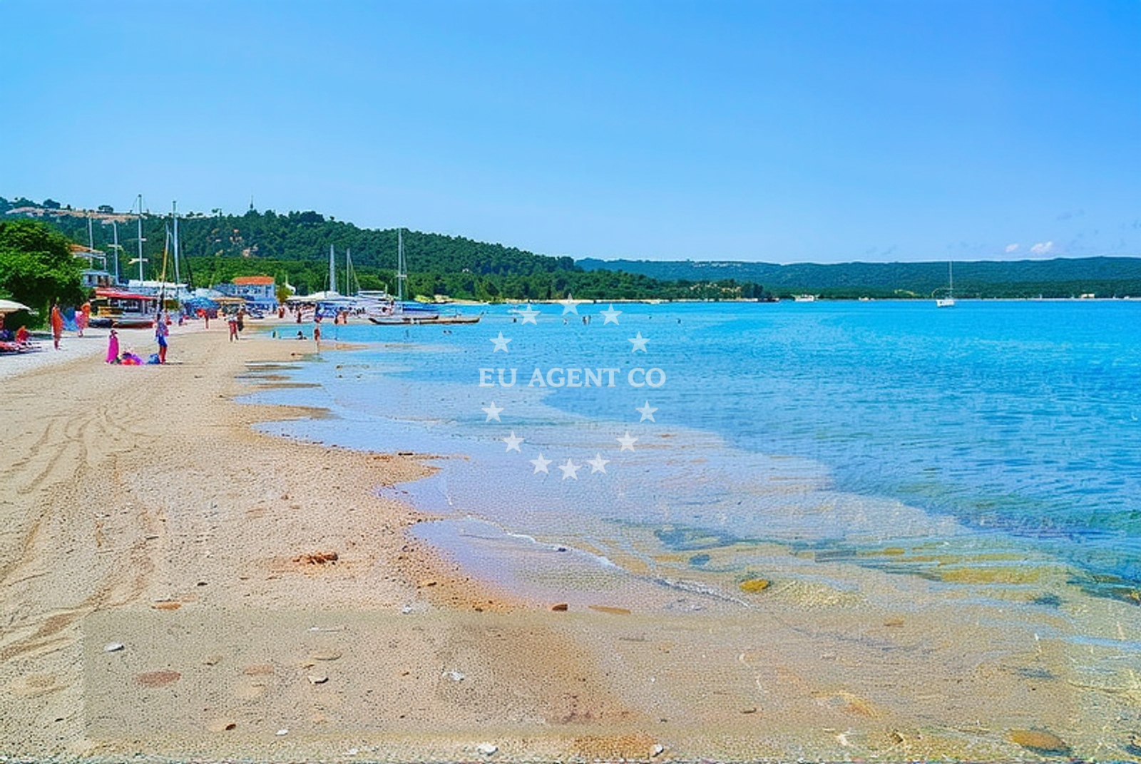Additional view of Punta, Klimno (Krk) Beach in Punta