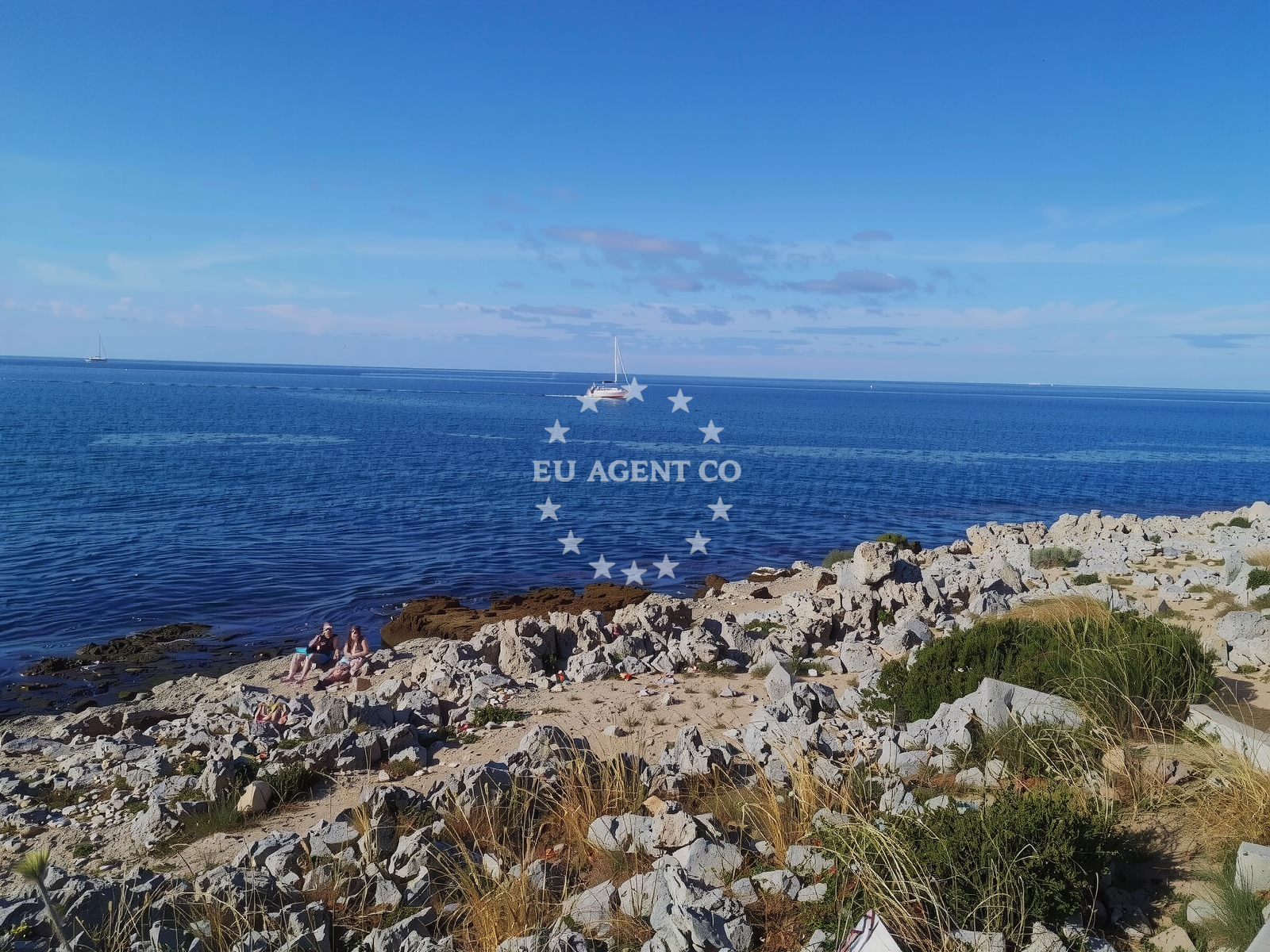 Additional view of Punta Križ beach in Monsena 1, Rovinj