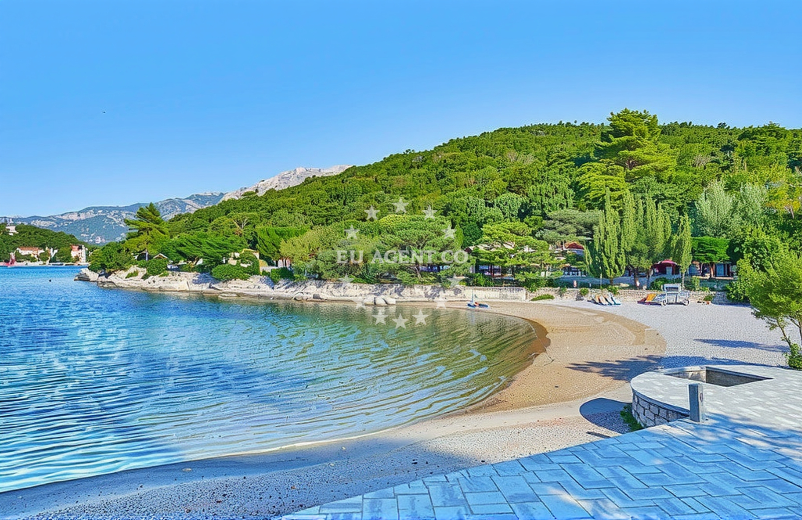Additional view of Punta Kriza beach in Dubrovačka Cesta 16 A, Korčula