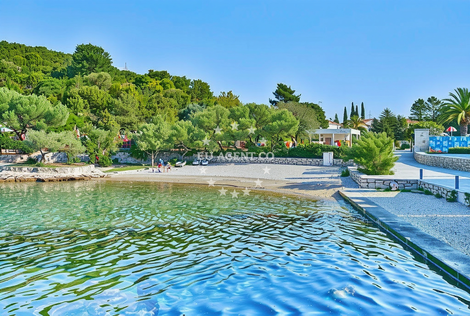 Additional view of Punta Kriza beach in Dubrovačka Cesta 16 A, Korčula
