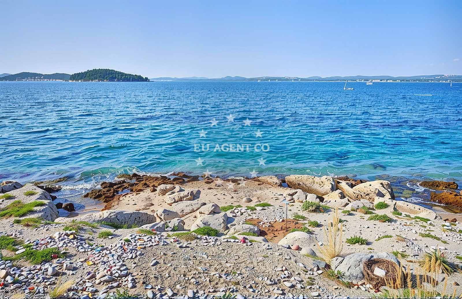 Additional view of Punta Marina, Zlarin (Zlarin) Beach in Punta Marina