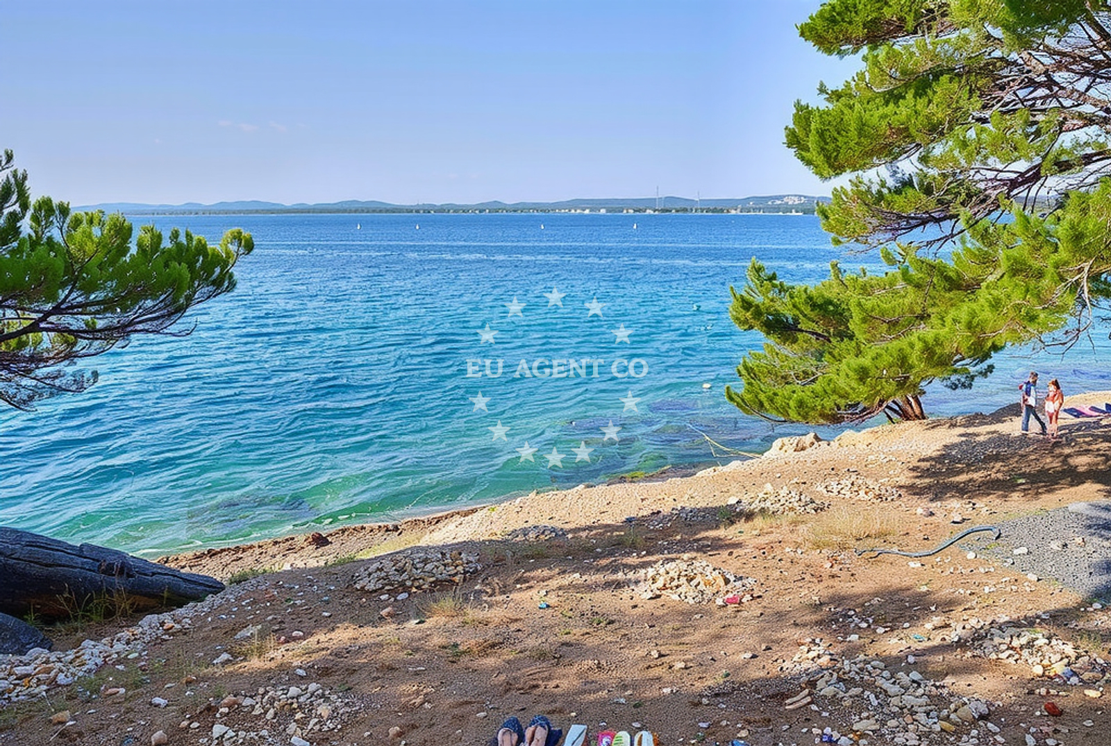 Additional view of Punta Marina, Zlarin (Zlarin) Beach in Punta Marina