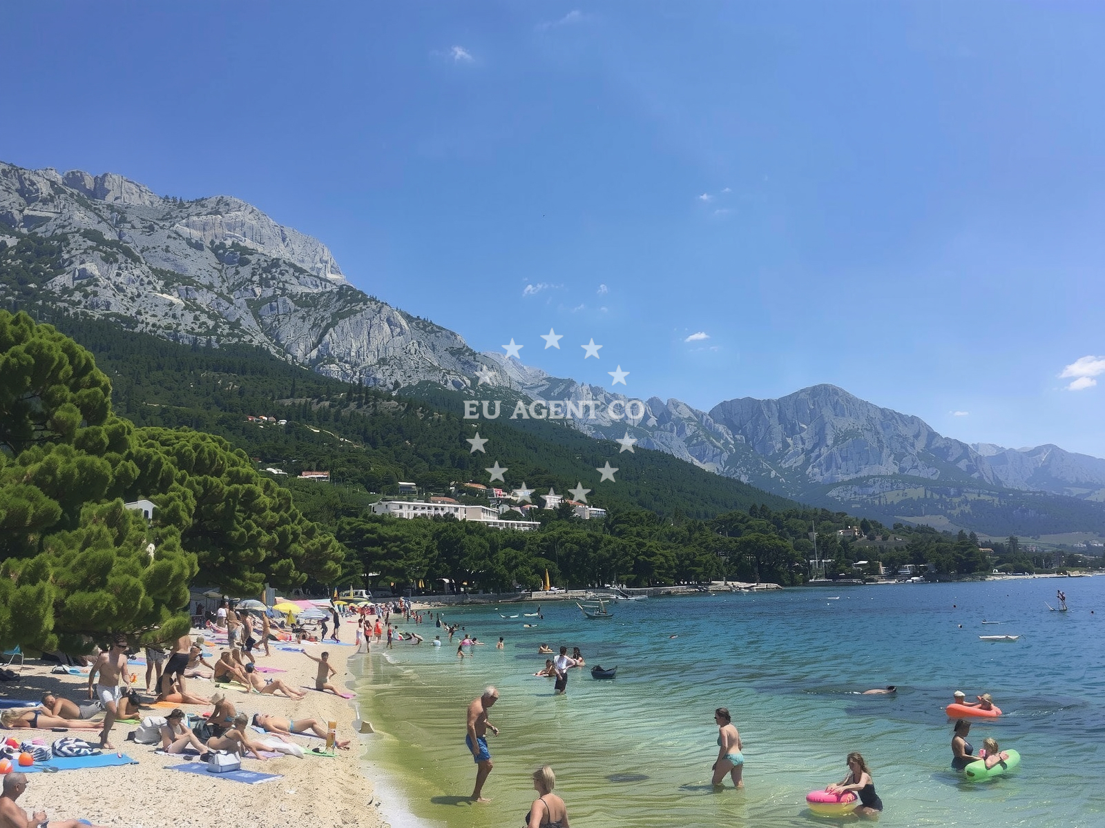 Additional view of Punta Rata beach in Podraće 1, Brela