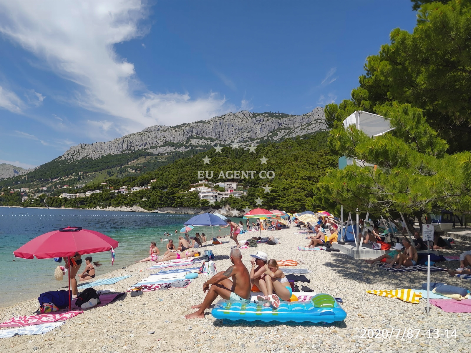 Additional view of Punta Rata beach in Podraće 1, Brela