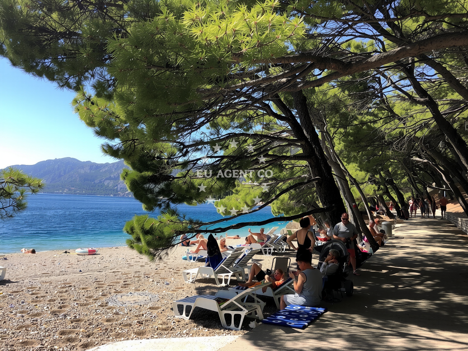 Additional view of Punta Rata beach in Podraće 1, Brela