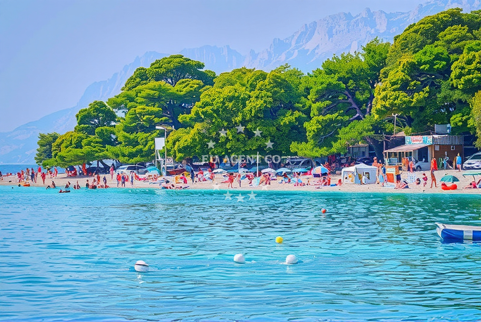Additional view of Punta Rata beach in Podraće 1, Brela