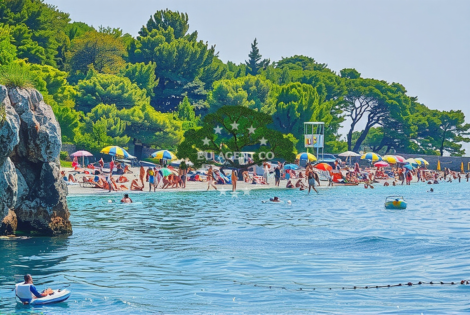 Additional view of Punta Rata beach in Podraće 1, Brela