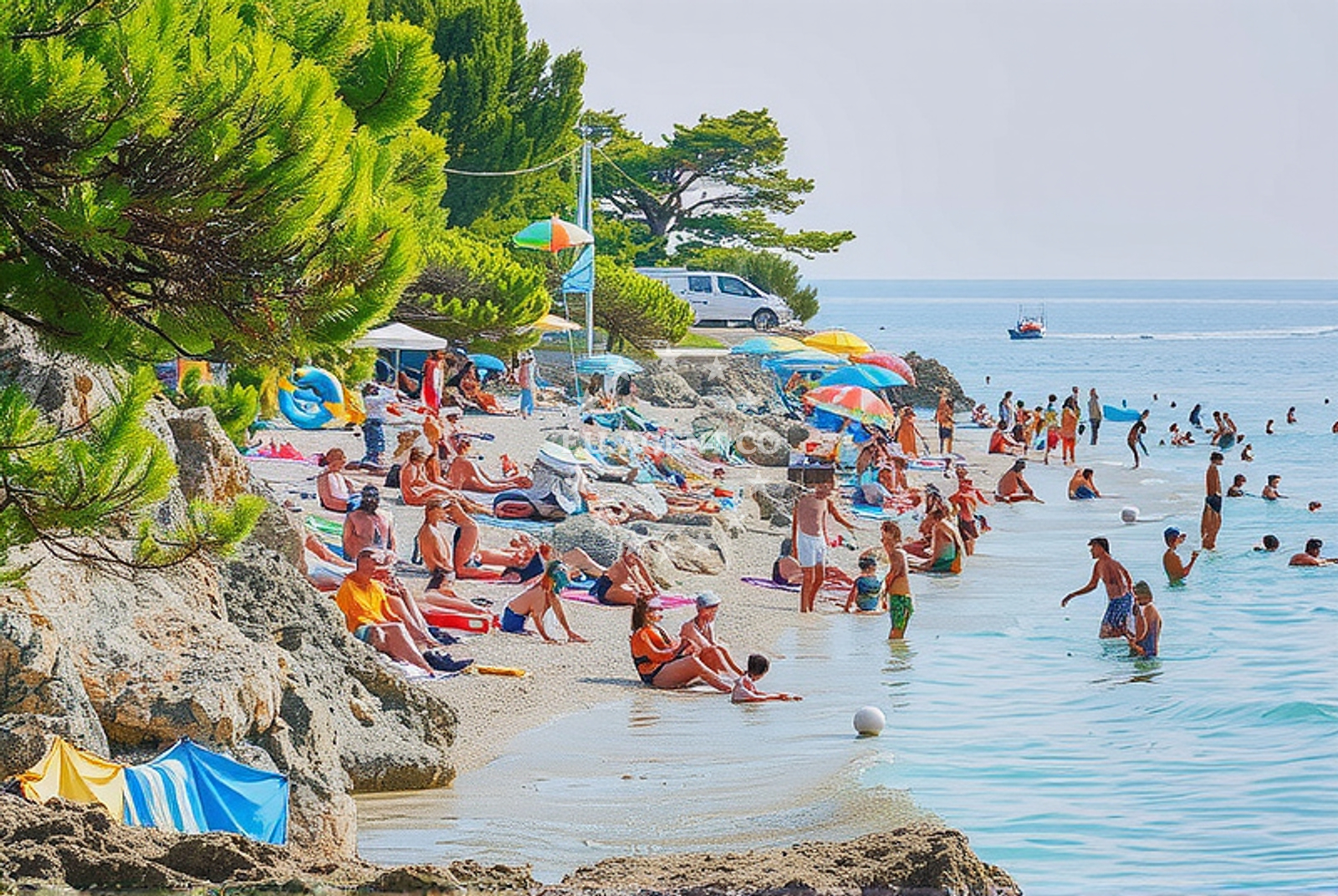 Additional view of Punta Rata beach in Podraće 1, Brela