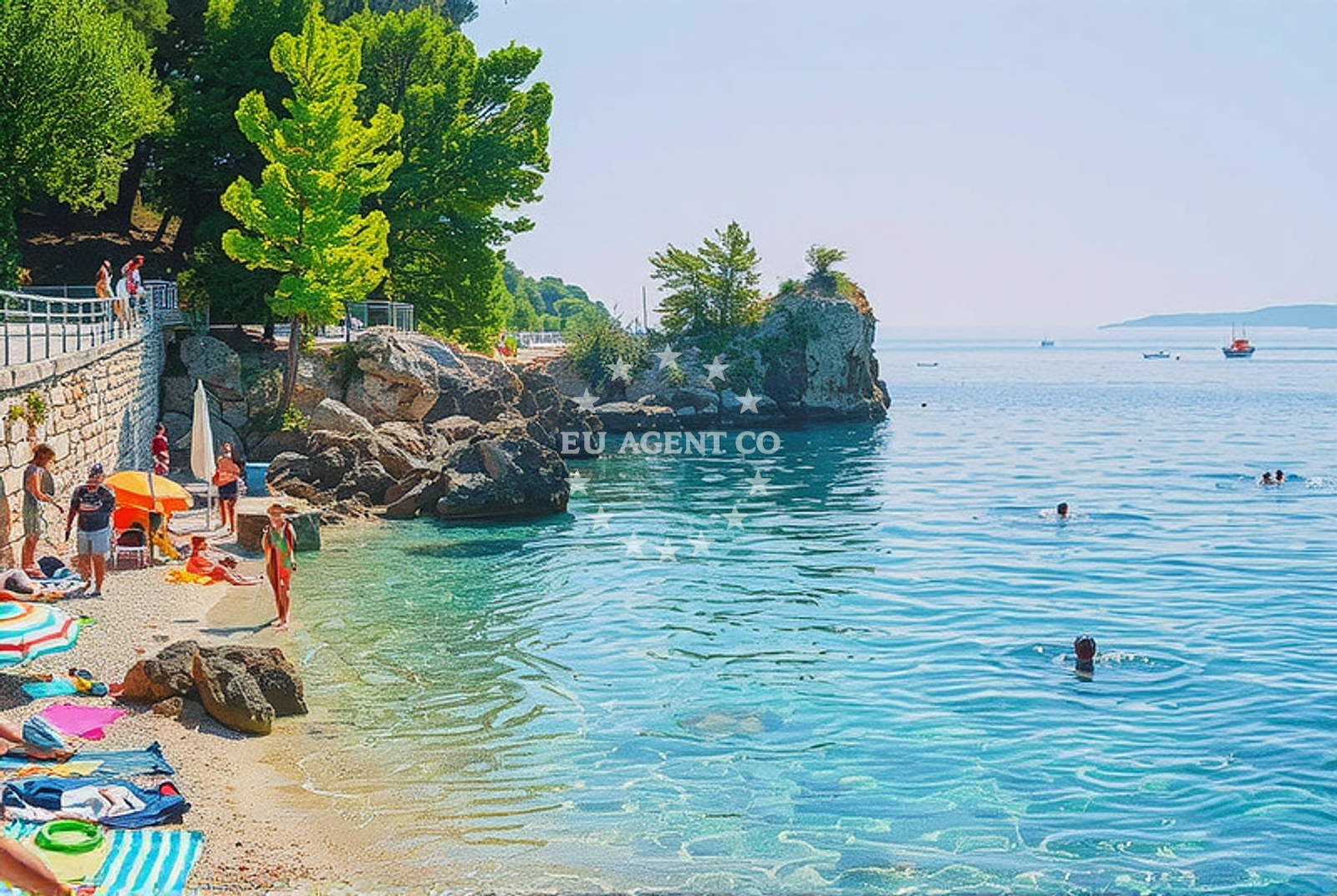 Additional view of Punta Rata beach in Podraće 1, Brela