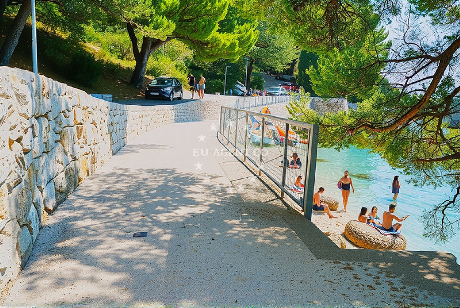 Additional view of Punta Rata beach in Podraće 1, Brela