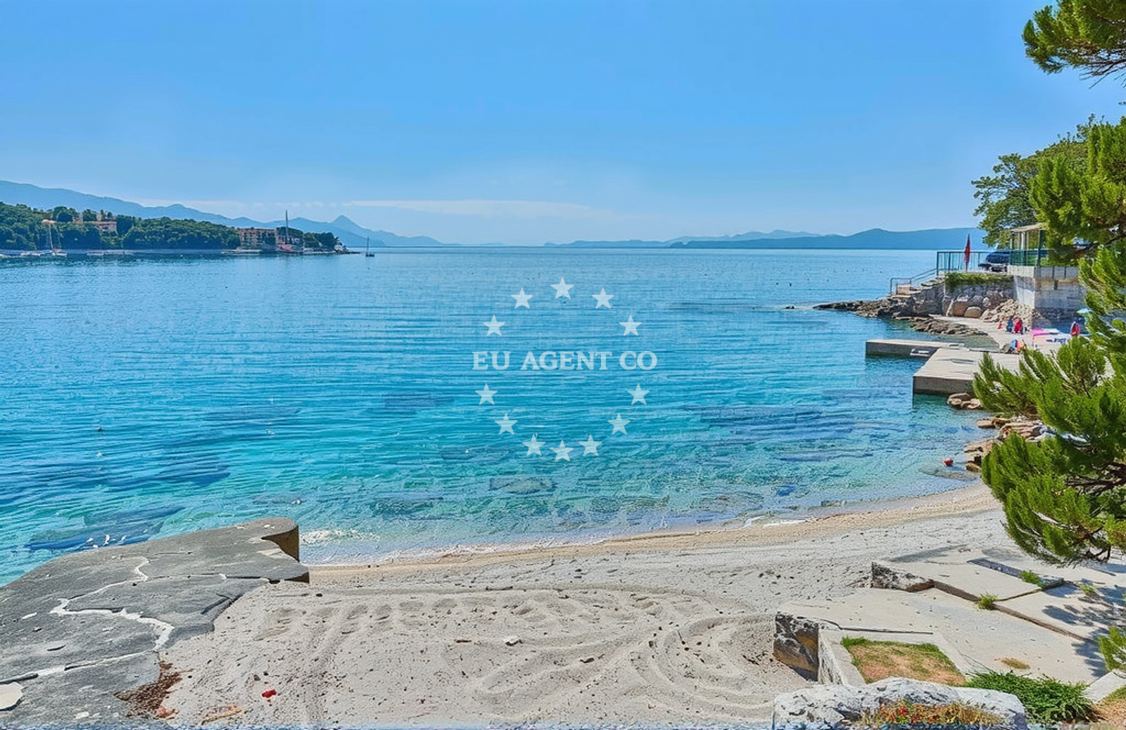 Additional view of Punta, Selca (Brač) Beach in Punta