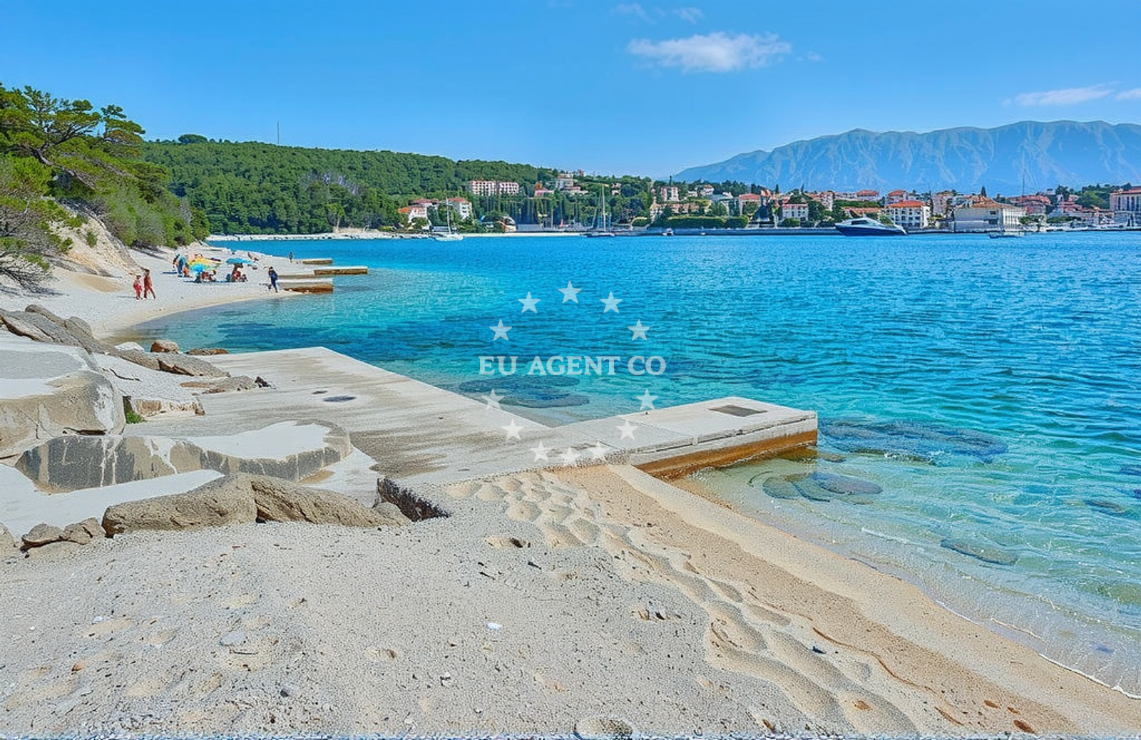 Additional view of Punta, Selca (Brač) Beach in Punta