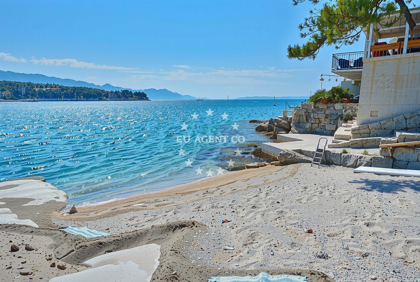 Additional view of Punta, Selca (Brač) Beach in Punta