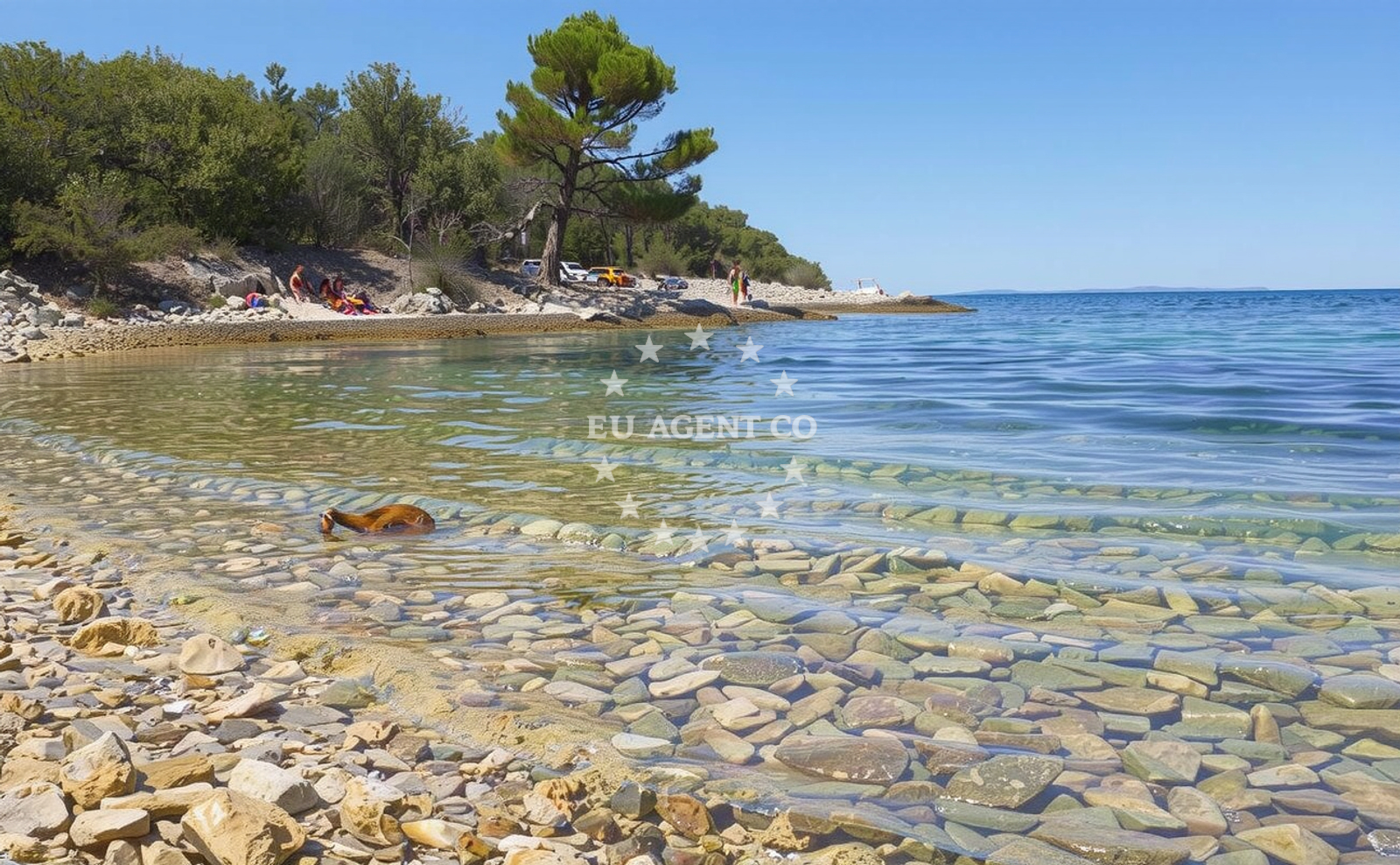 Additional view of Punta Skala beach in Ulica I, 5i, Petrcane