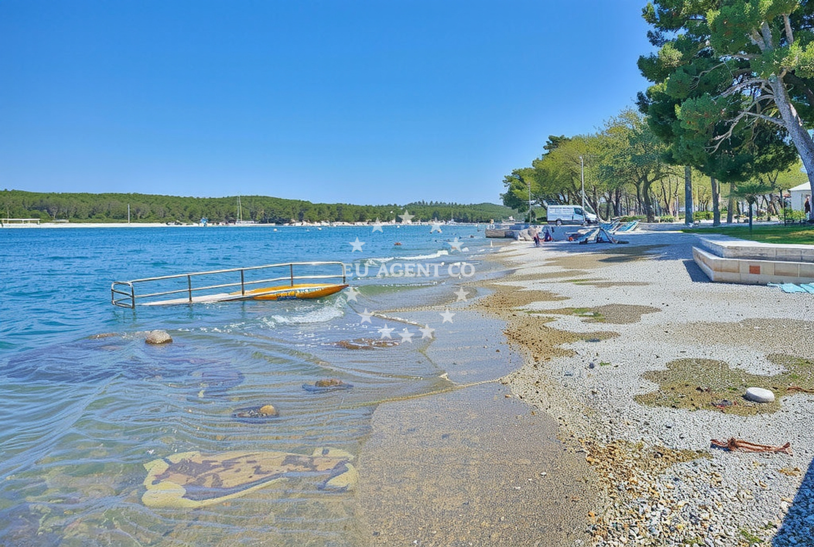 Additional view of Puntica beach in Grgeti 1A, Funtana