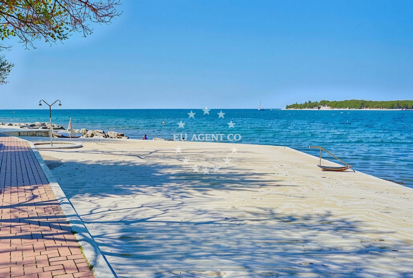 Additional view of Puntica beach in Grgeti 1A, Funtana
