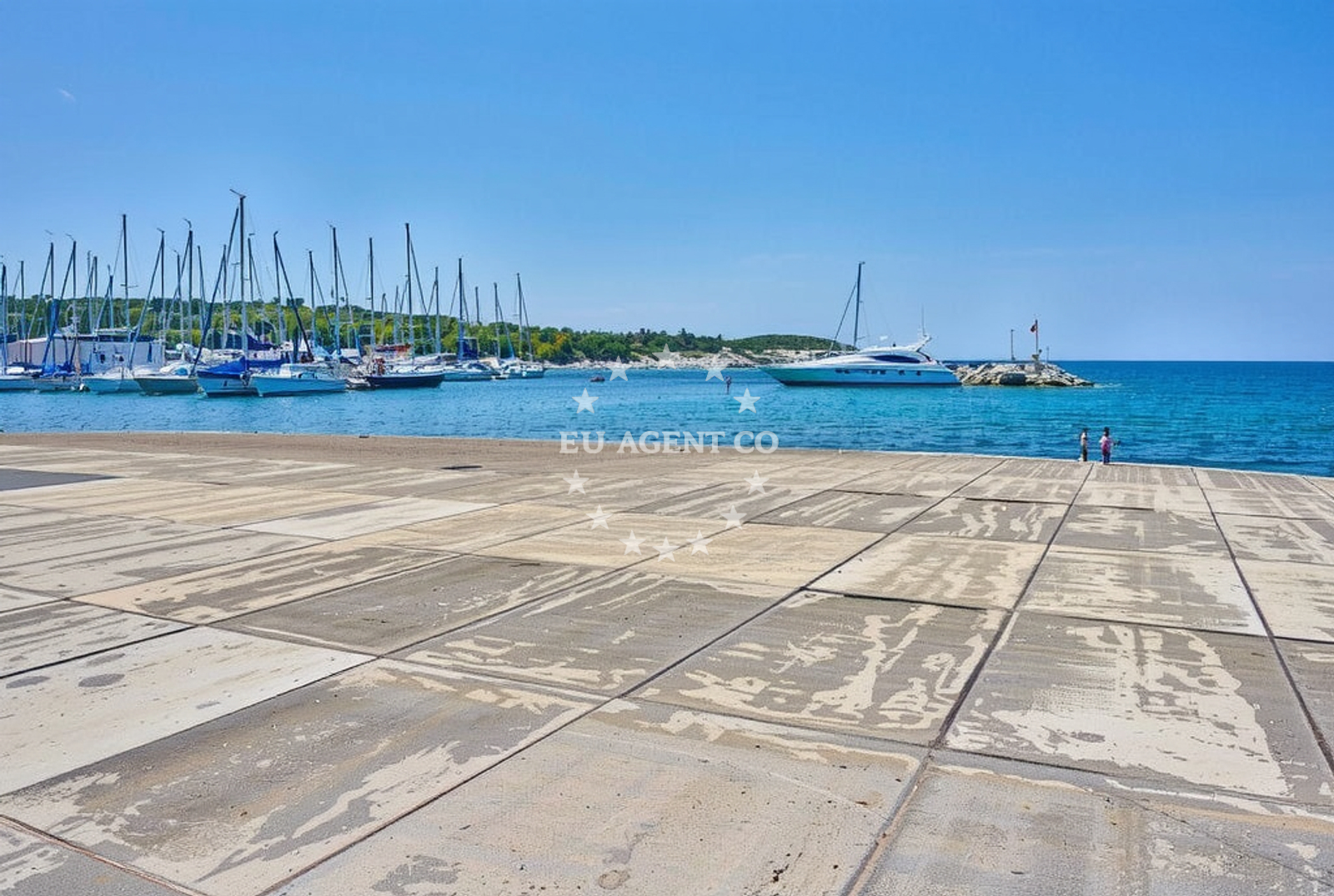 Additional view of Puntica beach in Grgeti 1A, Funtana