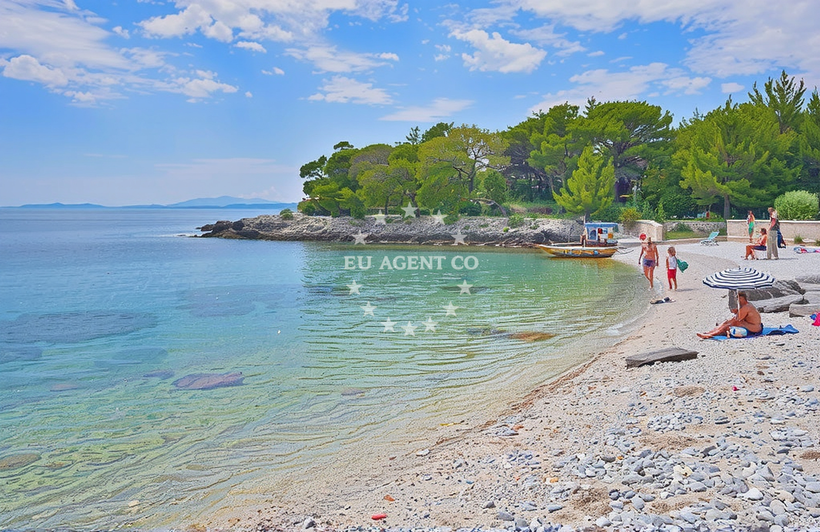 Additional view of Puntica beach in Šolova 2, Sumartin