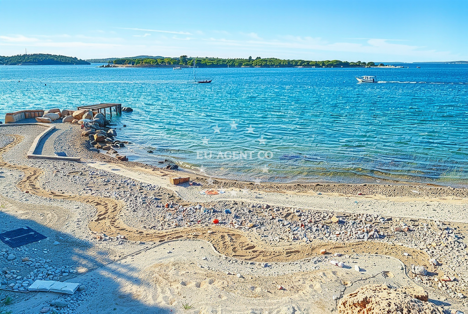Additional view of Puntica, Pula Beach in Puntica