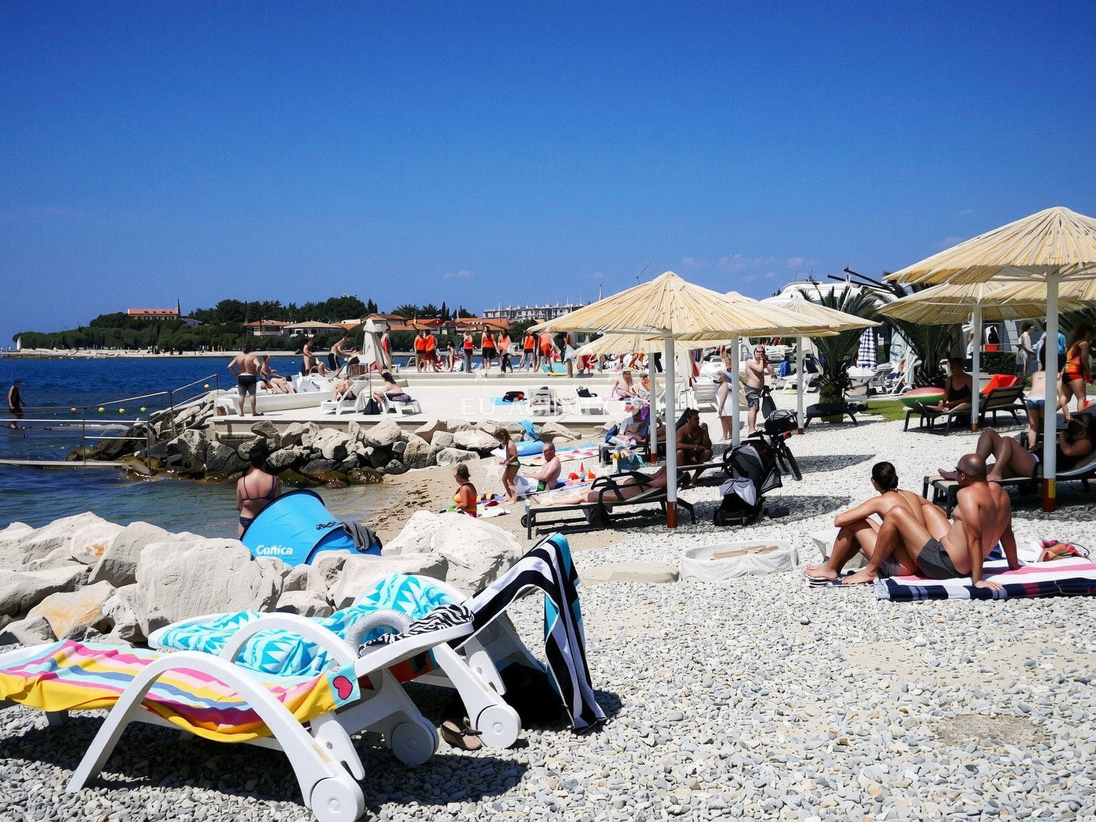 Additional view of Punto Mare beach
