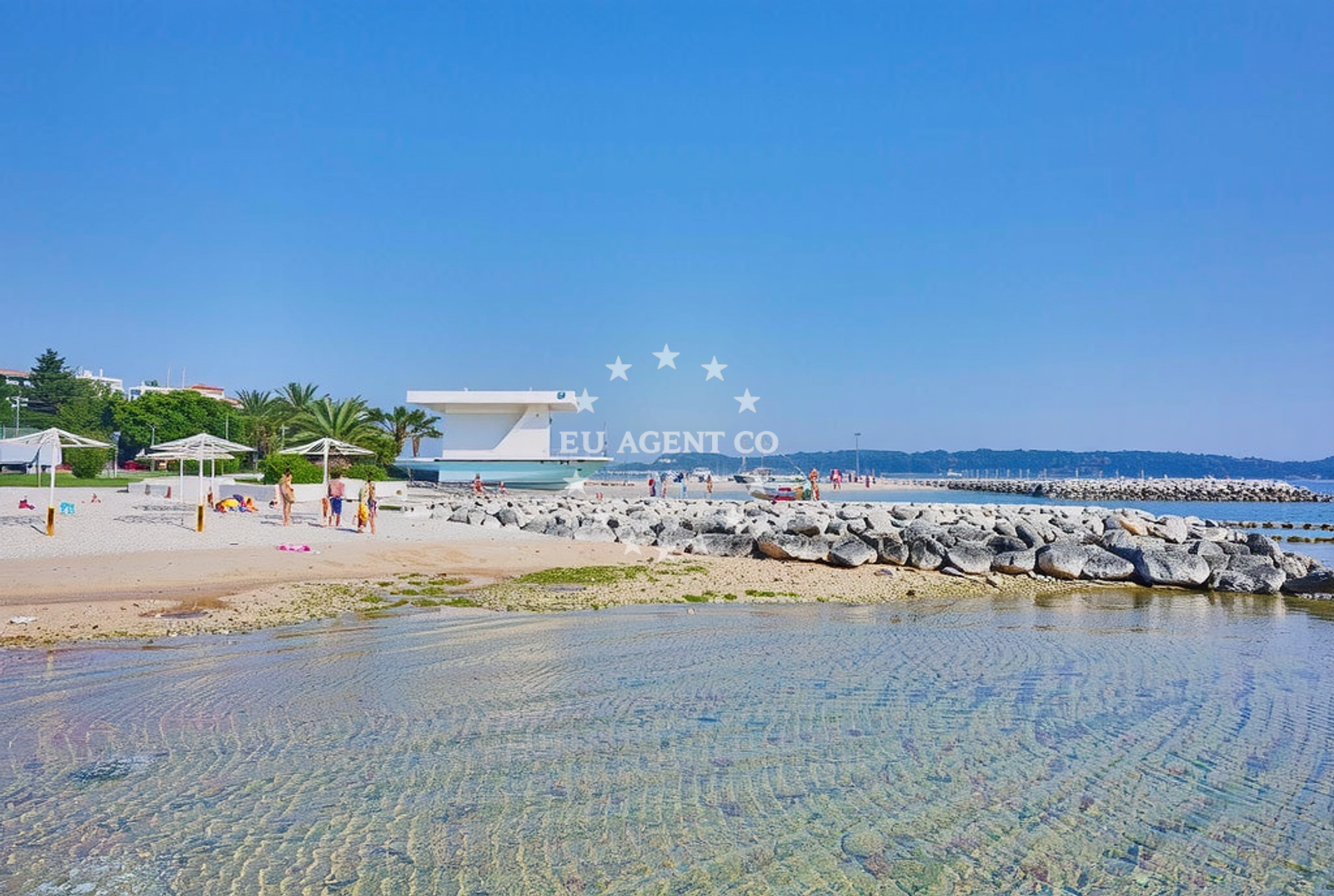 Additional view of Punto Mare, Novigrad (Istarska županija) Beach in Punto Mare