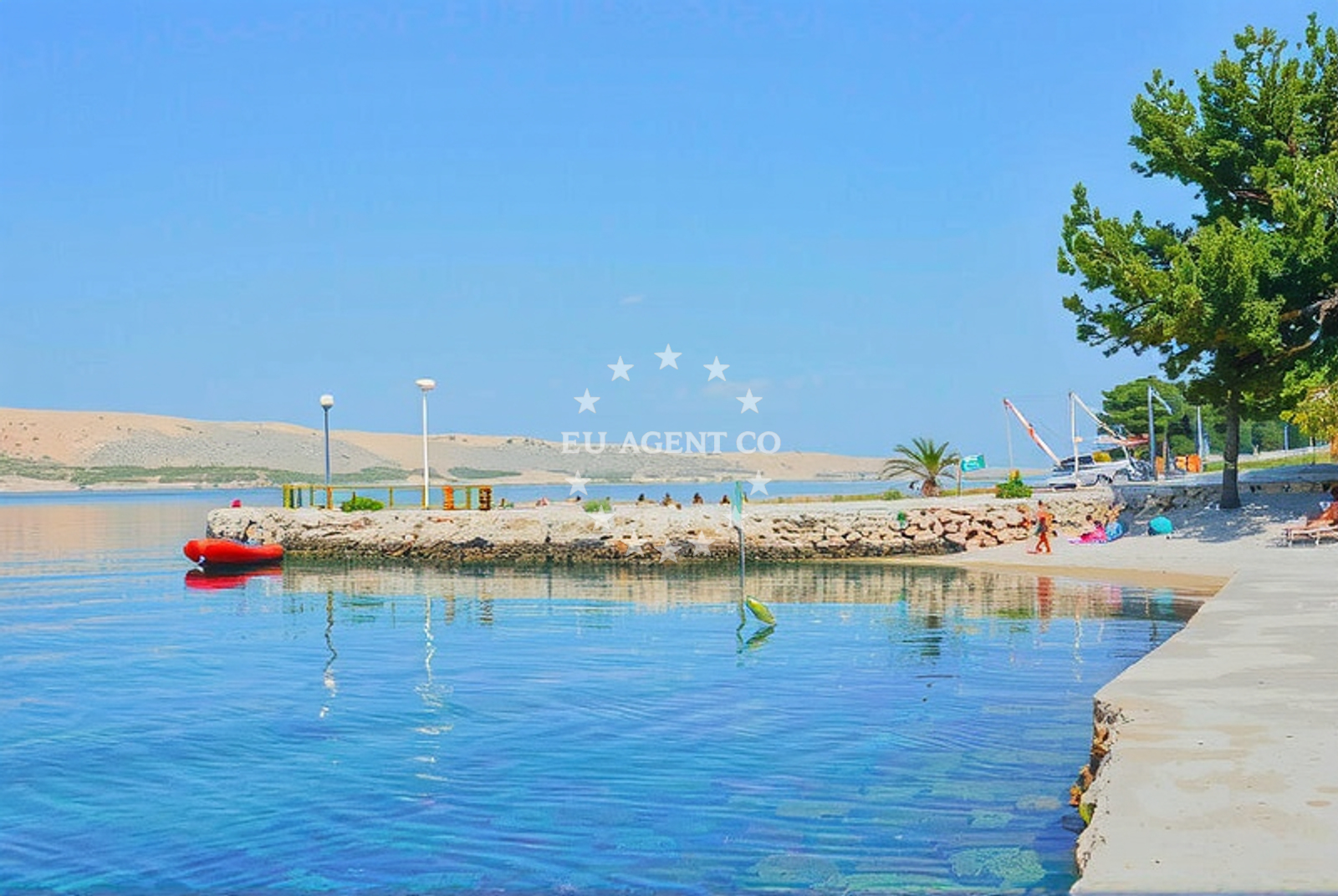 Additional view of Put Mula beach in Put mula 30, Miškovići, Miškovići