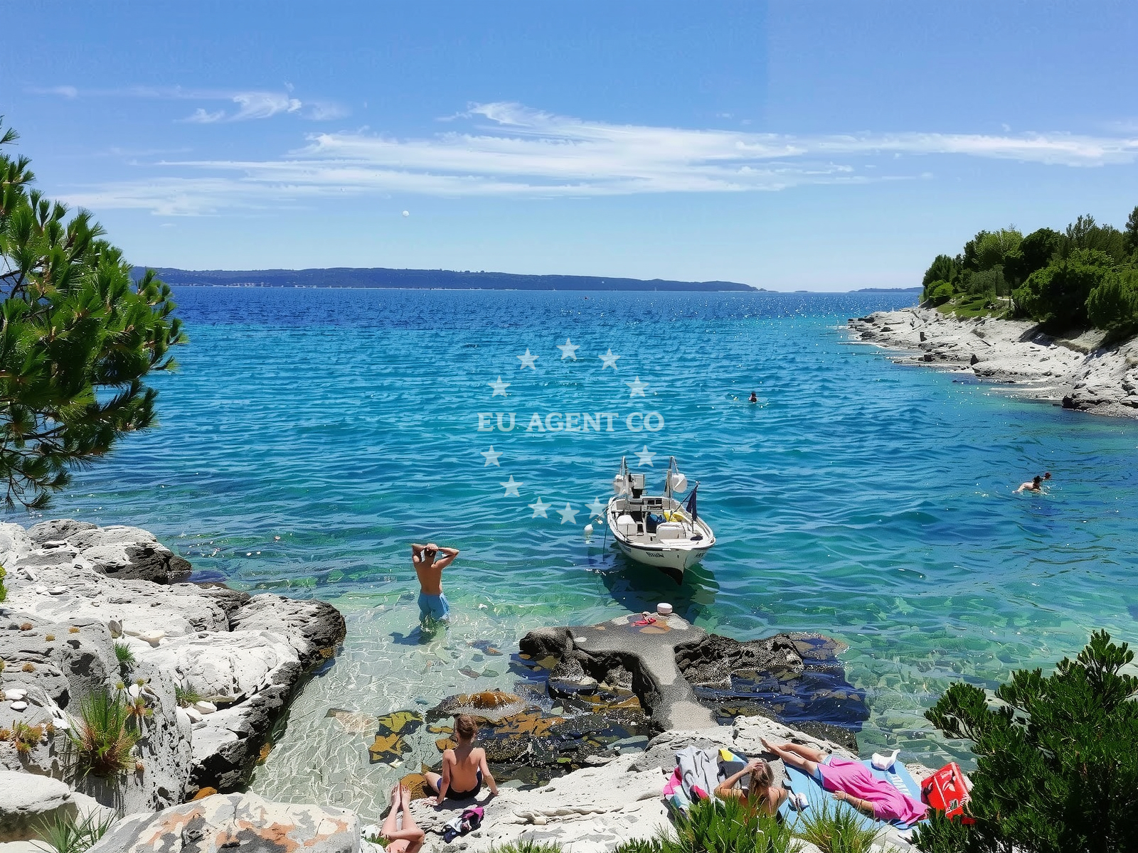 Additional view of Put Tatinje beach in Rastica X 8, Trogir