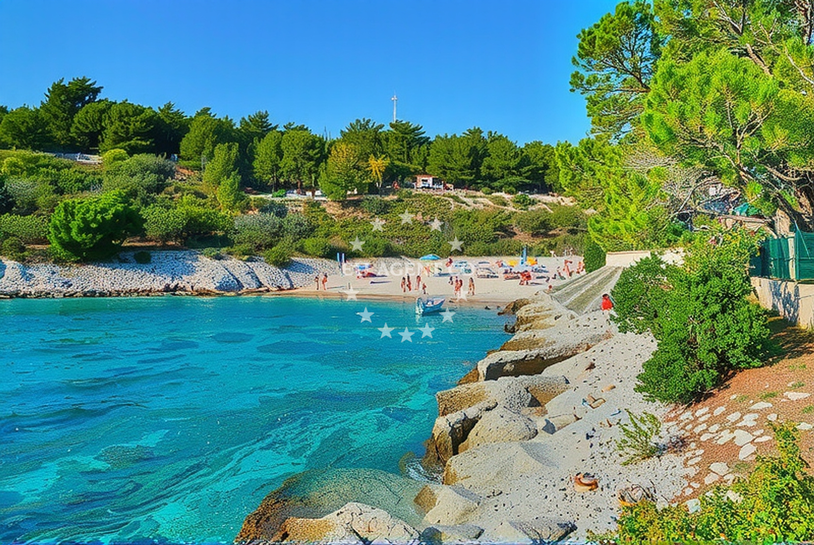 Additional view of Put Tatinje beach in Rastica X 8, Trogir