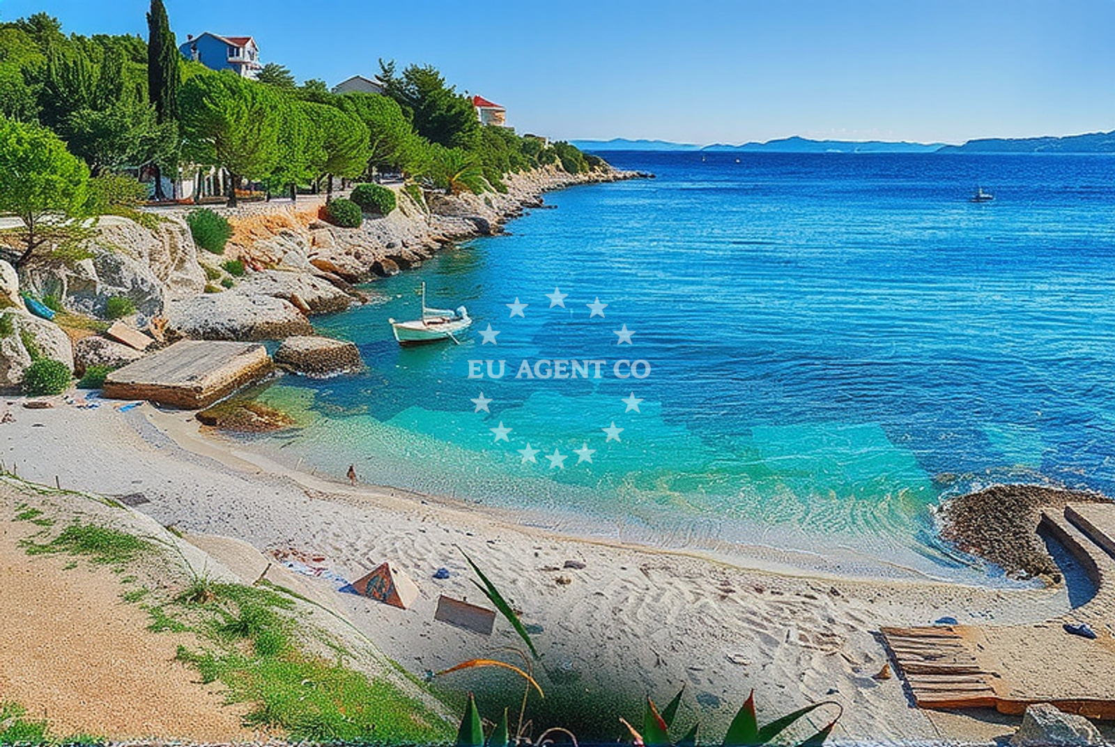 Additional view of Put Tatinje beach in Rastica X 8, Trogir