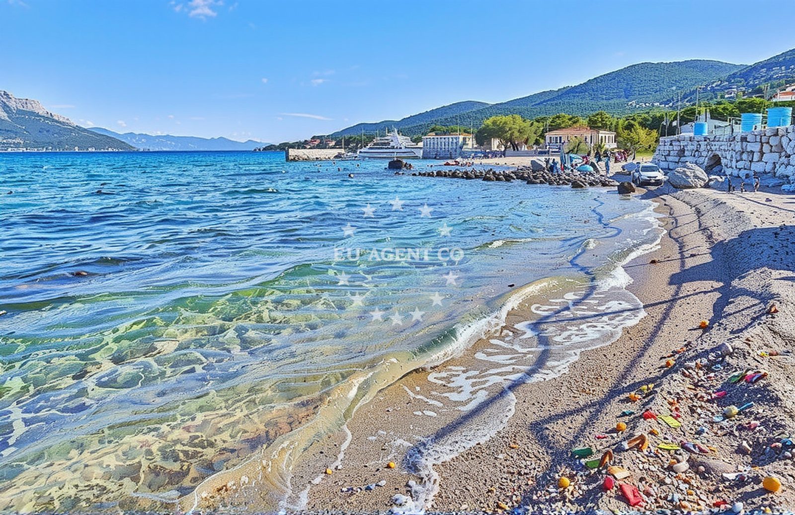 Additional view of Račišće (Korčula): beaches and coves (9) in Račišće (Korčula)