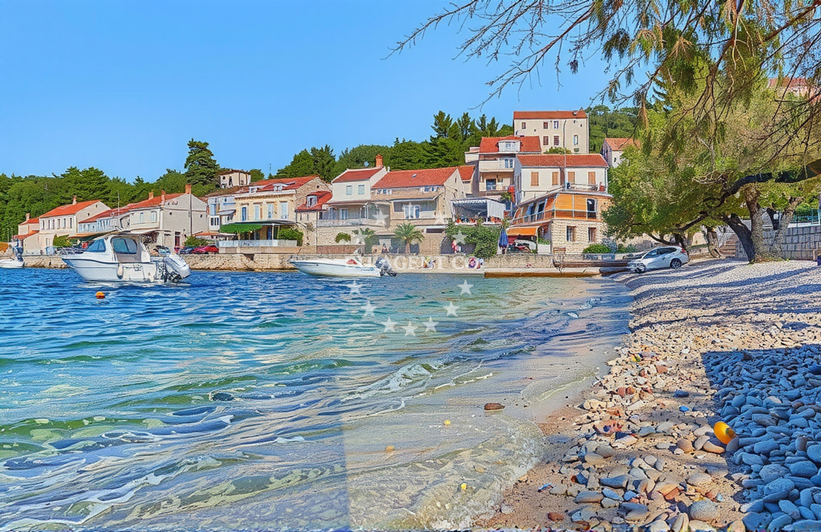 Additional view of Račišće, Račišće (Korčula) Beach in Račišće