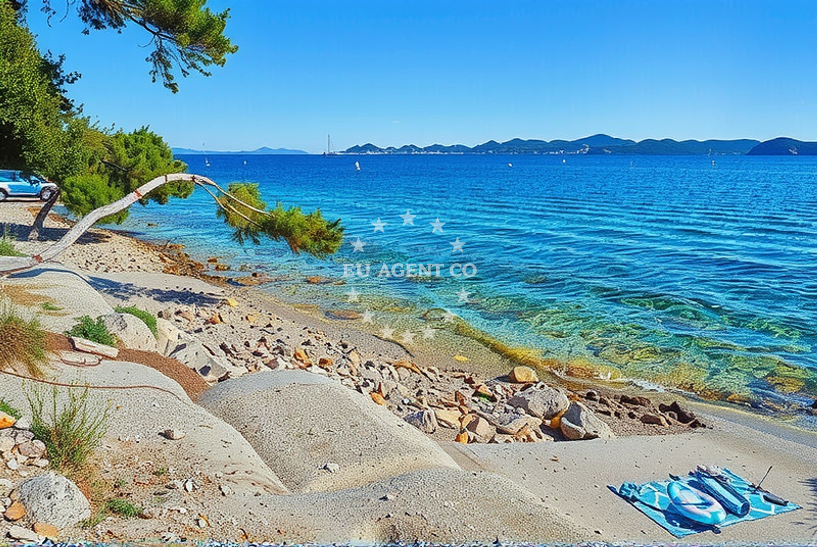 Additional view of Radman beach in Punta Radman 2/o, Petrcane