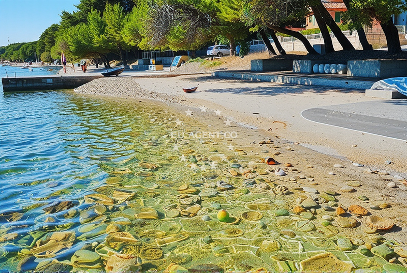 Additional view of Radman beach in Punta Radman 2/o, Petrcane